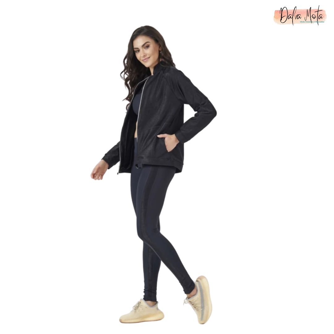 JAQUETA FEEL TROPICAL - PRETO - Imagem 2
