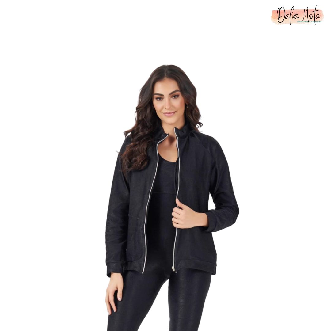 JAQUETA FEEL TROPICAL - PRETO
