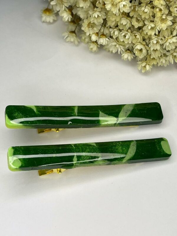 Presilha tons verdes