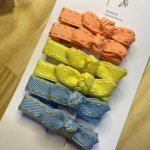 Kit hair clips jeans