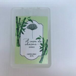 Cartão Spray 20ml com Aromatizador de Ambiente