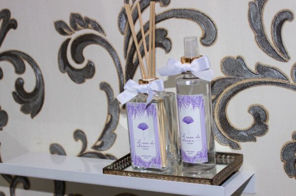 Kit Aromatizador e Home Spray - Lavanda