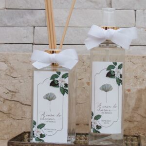 Kit Aromatizador e Home Spray - Chá Branco