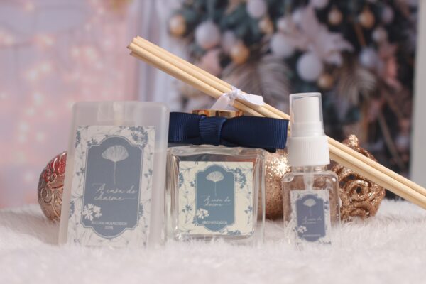 Kit Home Spray30ml + Alcool Higienizador + Aromatizador 100ml