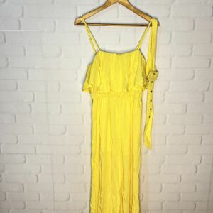 Macacão Longo Amarelo - Forever 21 - Tm M
