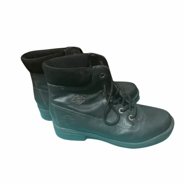 Bota Feminina de couro preta Harley Davidson Couro - Image 3