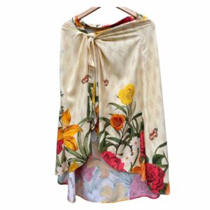 Conjunto Bustie + saia amarela de viscose - Tm: U