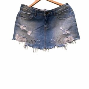 Saia Jeans tachinhas - Lelisblanc - Tm 38