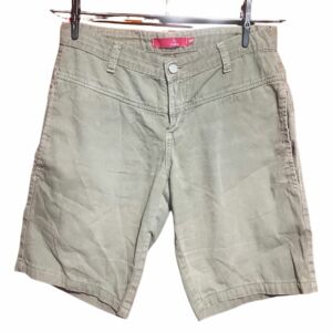 🟢 Bermuda Sarja Verde Militar – Criativa 🟢