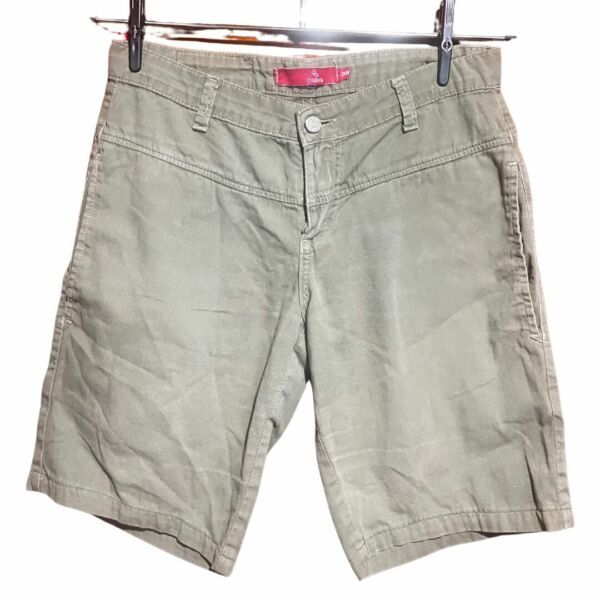 🟢 Bermuda Sarja Verde Militar – Criativa 🟢
